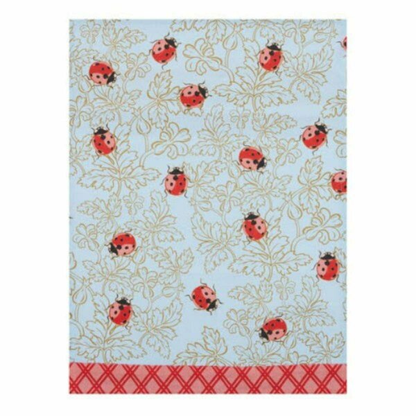 Tarifa 18 x 25 in. Ladybugs Kitchen Towel, 4PK TA3119127